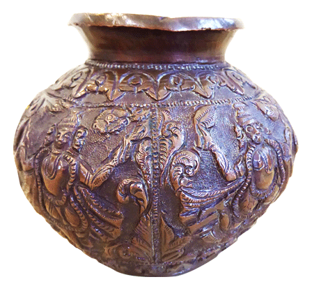 antique Copper pot